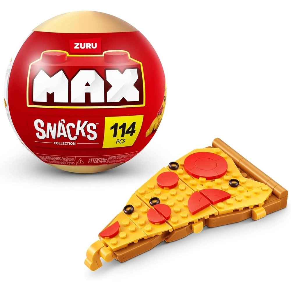 Zuru MAX SNACKS  Pizza 144Pcs New